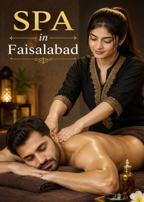 Massage Center (SPA) in Faisalabad, Male Female Staff
