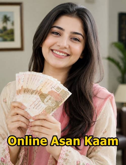 Asan Online Work in Pakistan - Share Link and Earn Money