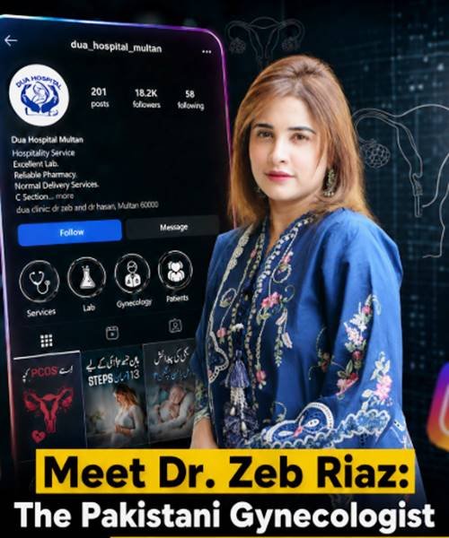 Dr. Zaib Riaz, Gynecologist in Multan - 03358028888
