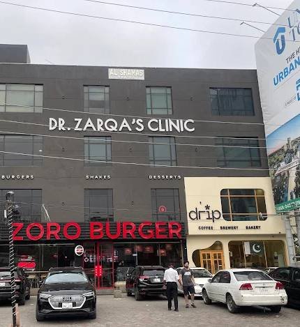 Doctor Zarqa Taimur, Dr. Zarqa's Clinic - Gulberg Lahore