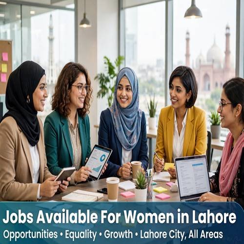 Jobs Available For Womens in Lahore City, All Area