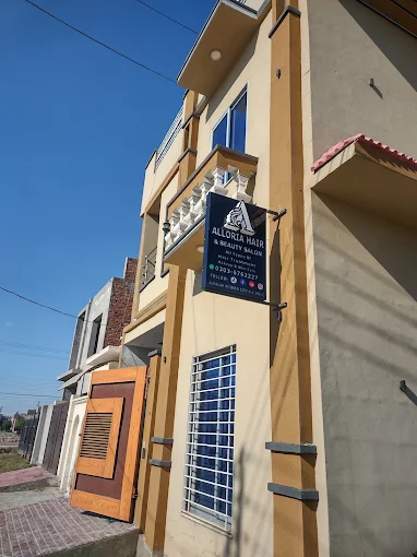 Alloria Hair and Beauty Salon, Near Royal Orchard, Multan