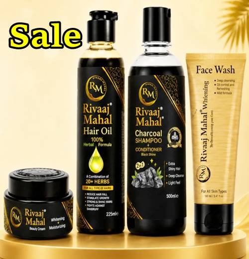 "Rivaaj Mahal" Herbal Hair Oil For Hair Growth & Better Roots