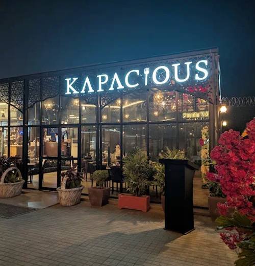 Kapacious Restaurant in F9 Islamabad, 0331-5180999